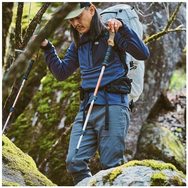 アウトドアリサーチ OUTDOOR RESEARTH デビエイターフリースハーフジップ メンズ