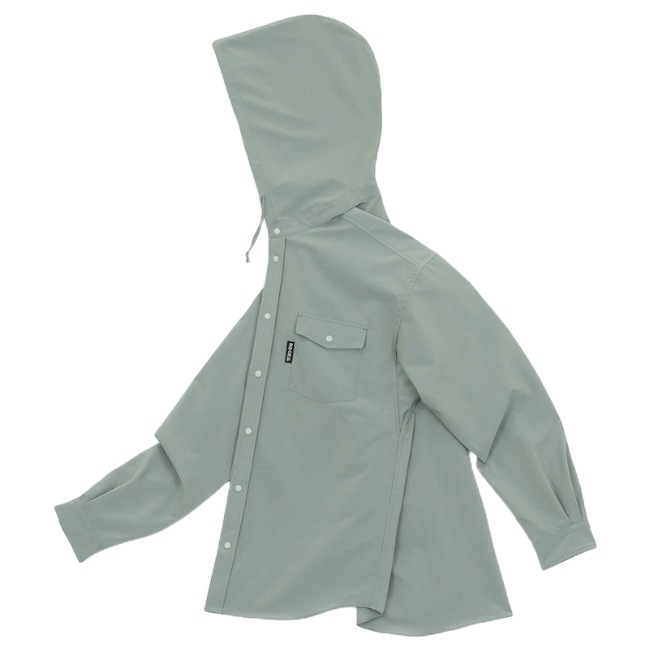 リッジマウンテンギア RIDGE MOUNTAIN GEAR Hooded Long Sleeve Shirt