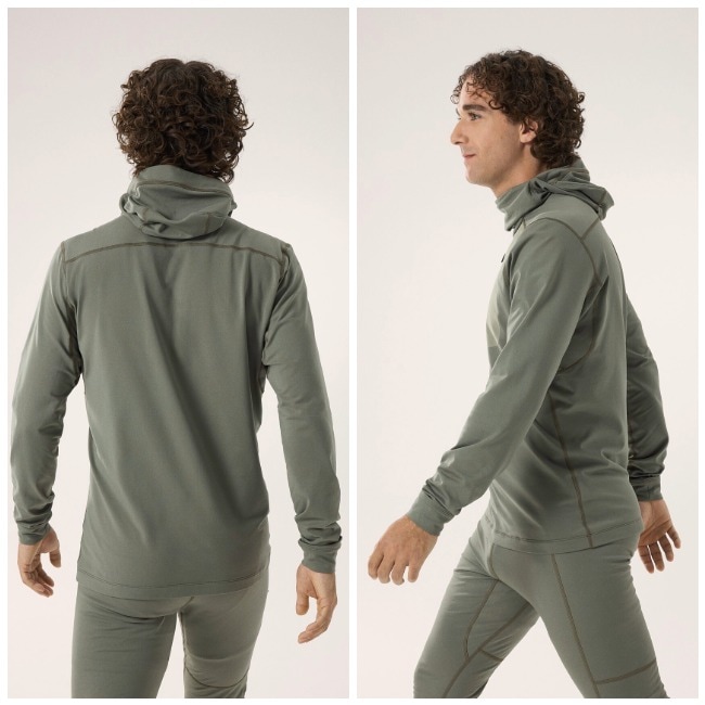 USED アークテリクス Rho LT Bottom Mens サイズ M 緑 アークテリクス ARC'TERYX ロー LT フーディ メンズ Rho LT Hoody