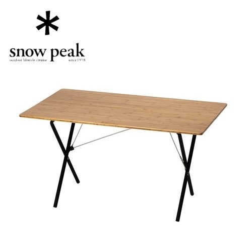 【雪峰祭2021春】 peak Myテーブル竹 天板のみ（濃色炭化仕様） 雪峰祭2021春】snow peak Myテーブル竹 天板のみ（濃色炭化
