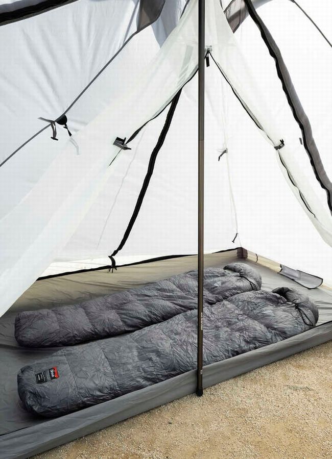 【極美品】 muraco × and wander ヘロン 2Pインナー ビーク アンドワンダー and wander muraco×and wander HERON 2P INNER