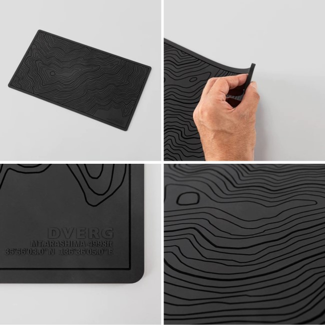 ドベルグ DVERG Topographic Bar Mat