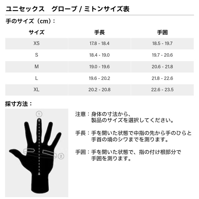アークテリクス ARC'TERYX ベンタ ミトン Venta Mitten
