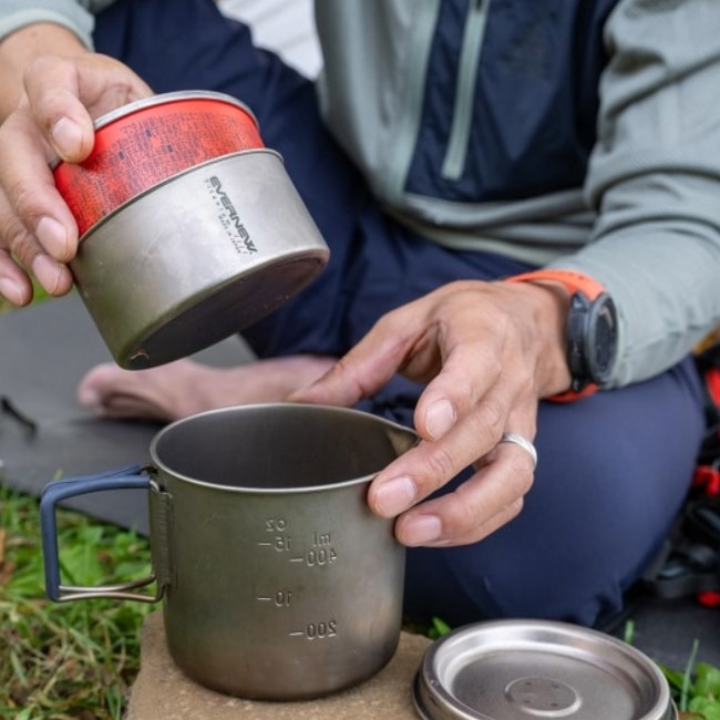 WAiU42℃チタンデバイス エバニュー EVERNEW Ti250 cup NH | GLAGH グラフ