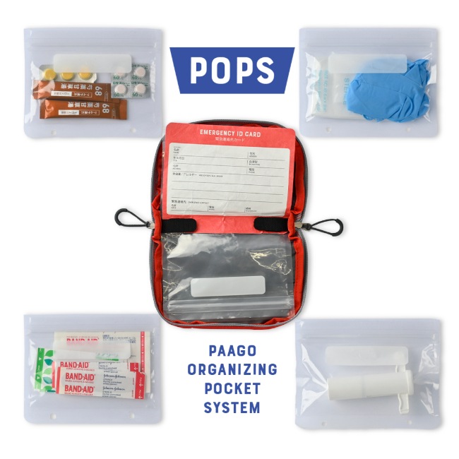 パーゴワークス PAAGO WORKS ポップスバッグ Mサイズ POPS Bag M