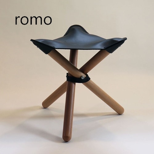 ロモ romo sansa chair Black（焚き火チェアー）