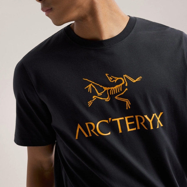 ARC'TERYX アークワード ロゴ ショートスリーブ　ブラック Mサイズ アークテリクス ARC'TERYX アークワード ロゴ ショートスリーブ メンズ