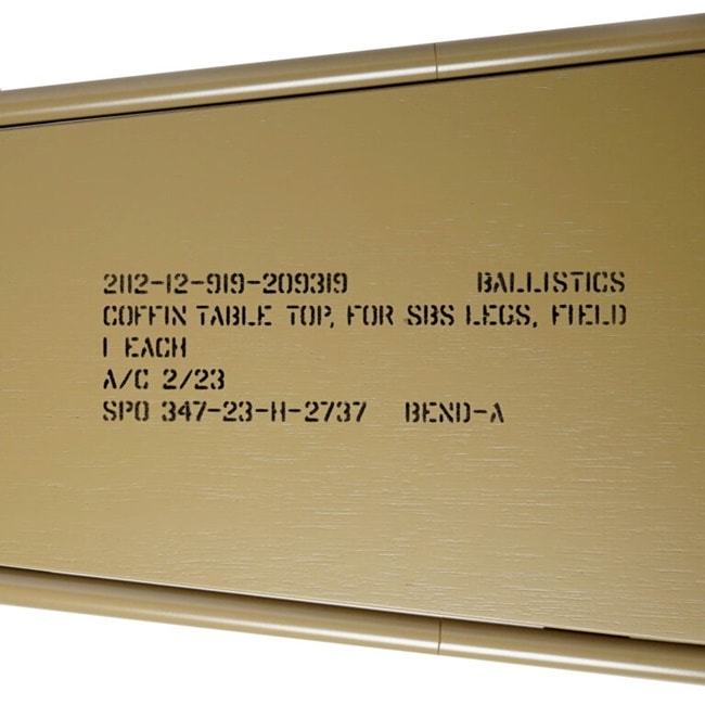 バリスティクス Ballistics SBS TABLE TOP (COFFIN) カラー