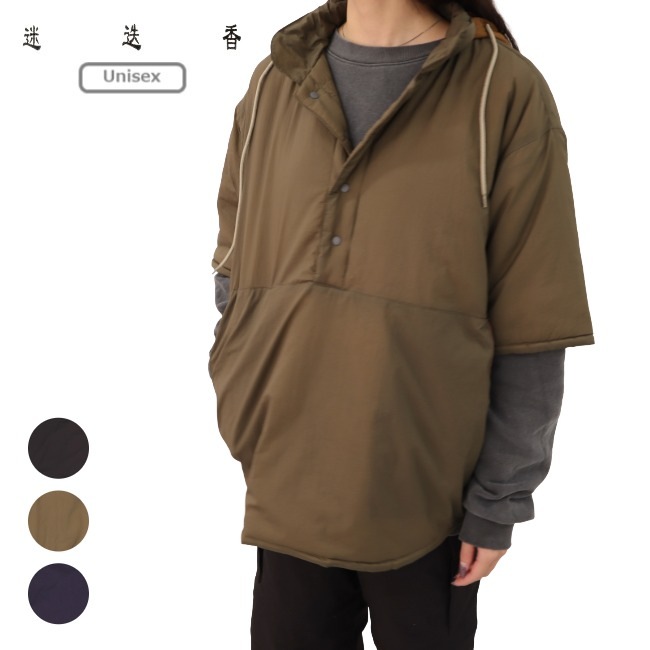 マンネンロウ 迷迭香 パデッドシャツ PADDED SHIRT