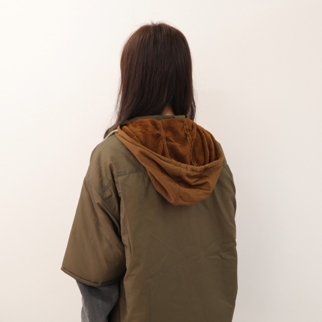 マンネンロウ 迷迭香 パデッドシャツ PADDED SHIRT
