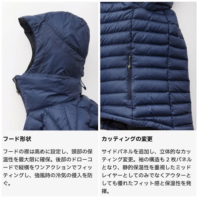 ティートンブロス Teton Bros. ウィメンズ ベリングインナーフーディ WS Bering Inner Hoody