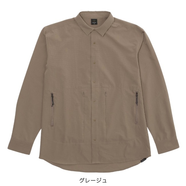 アクシーズクイン AXESQUIN ロングスリーブ ベンチレーションシャツ