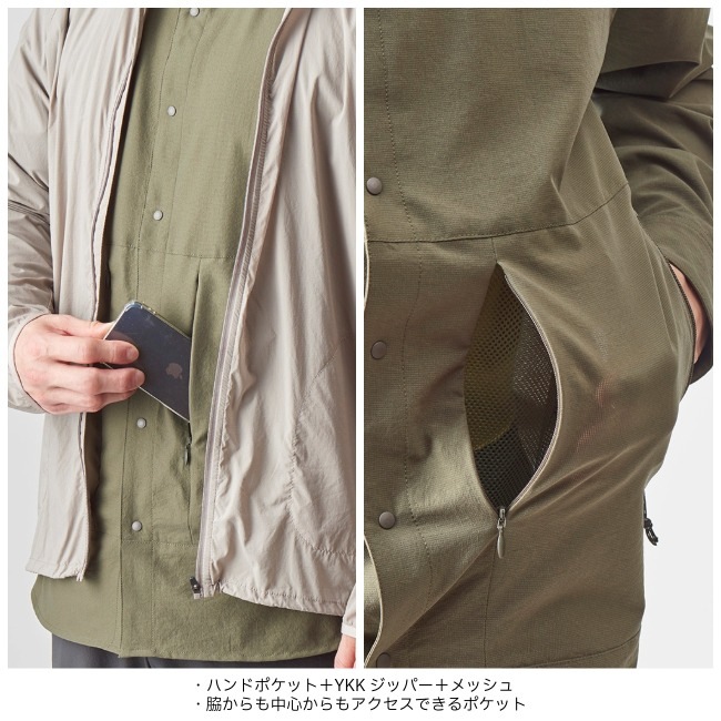 アクシーズクイン AXESQUIN ロングスリーブ ベンチレーションシャツ