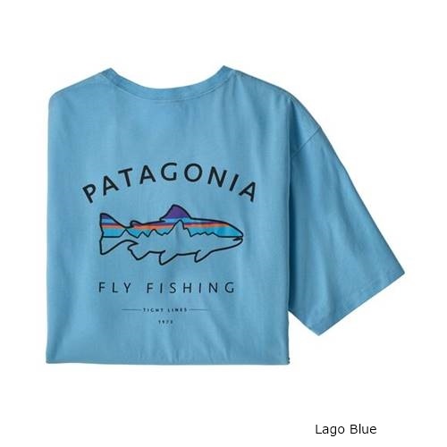 パタゴニア Patagonia Ms Framed Fitz Roy Trout Organic T-Shirt