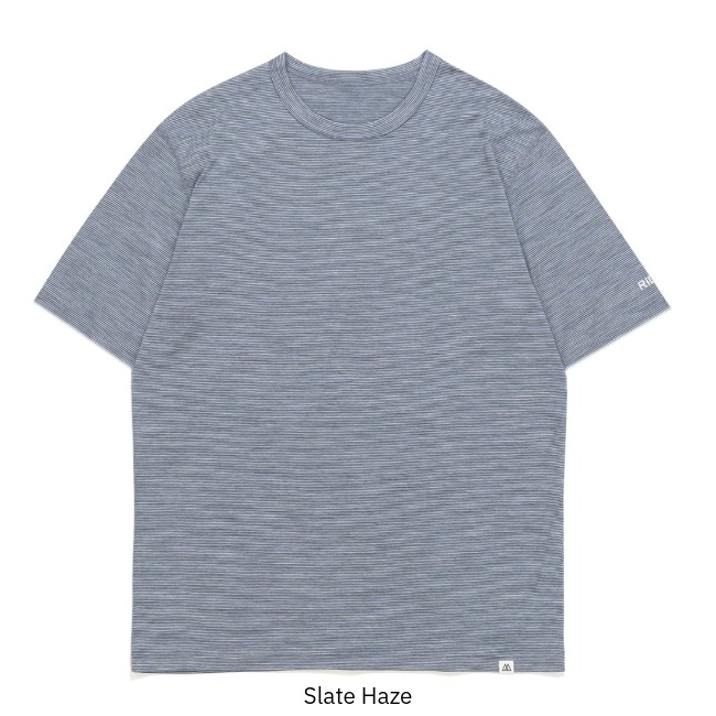 リッジマウンテンギア RIDGE MOUNTAIN GEAR メリノベーシックショートスリーブティー マイクロボーダー ウィメンズ Merino Basic Short Sleeve Tee