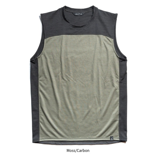 スタティック STATIC コードウール スリーブレス シャツ ユニセックス