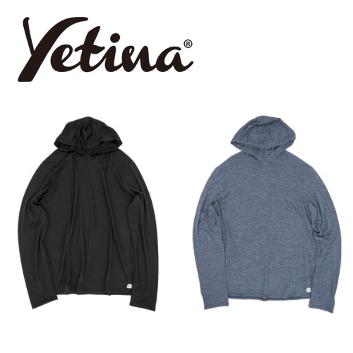 イエティナ Yetina ハイブリッドメリノライトフーディ Hybrid merino