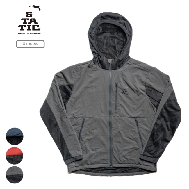 スタティック STATIC アドリフト フーディ ウィズ シェル ADRIFT HOODY WITH SHELL ユニセックス | GLAGH グラフ