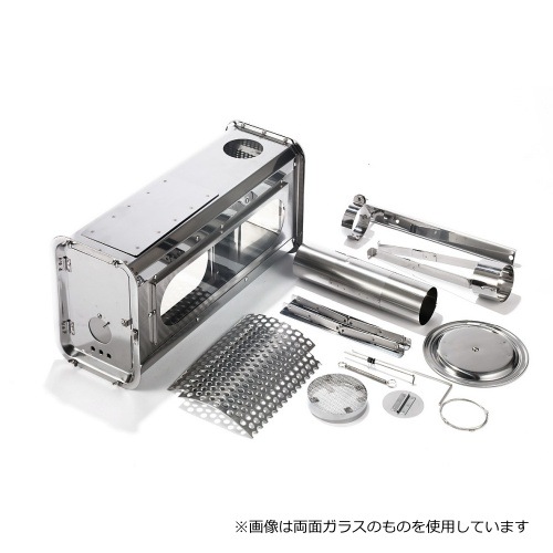 ホリデーロード　Fbストーブ　NEO 片面ガラス　使用数回　部品多数付属　お得 ホリデーロード HOLIDAY ROAD Fb.ストーブ.NEO (片面ガラス） | GLAGH