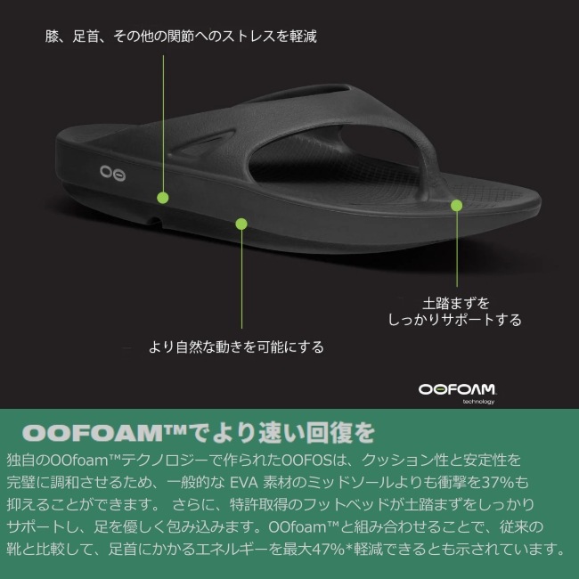 ウーフォス OOFOS ウーオリジナル OOriginal ユニセックス