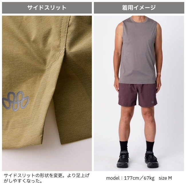 ティートンブロス Teton Bros. ELV1000 5.5in ショーツ メンズ ELV1000 5.5in Short MENS