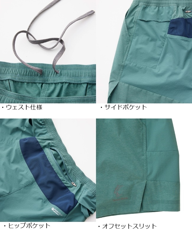 ティートンブロス Teton Bros. ELV1000 5.5インチハイブリッドショーツ