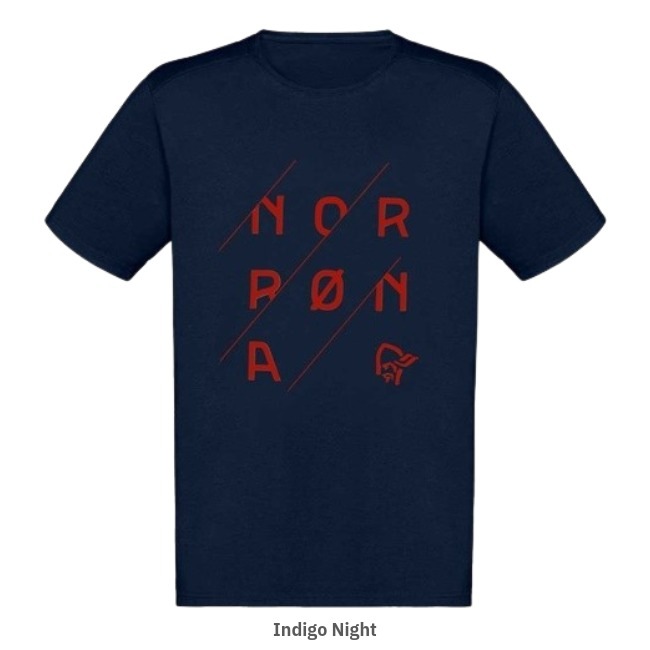 ノローナ NORRONA トゥエンティナイン スラント ティーシャツ メンズ