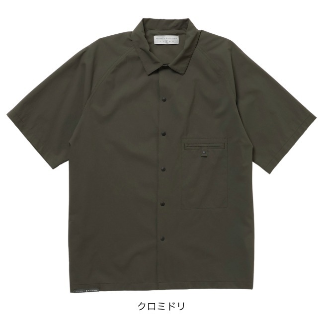 アクシーズクインエレメンツ AXESQUIN ELEMENTS 軽くて涼しい半袖シャツ ユニセックス