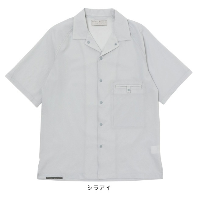 アクシーズクインエレメンツ AXESQUIN ELEMENTS 軽くて涼しい半袖シャツ ユニセックス