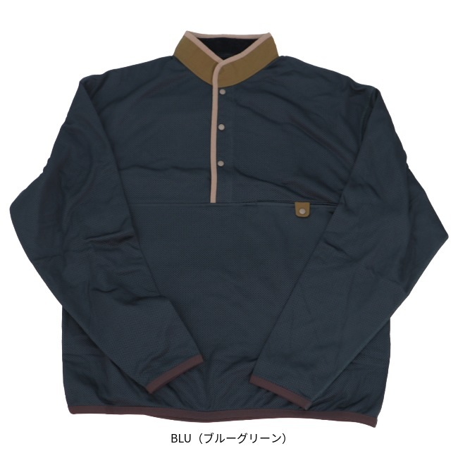 マンネンロウ 迷迭香 オクタミッドレイヤープルオーバー Octa midlayer pullover