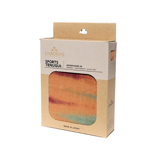 チャオラス CHAORAS スポーツてぬぐい タイダイ サンセット