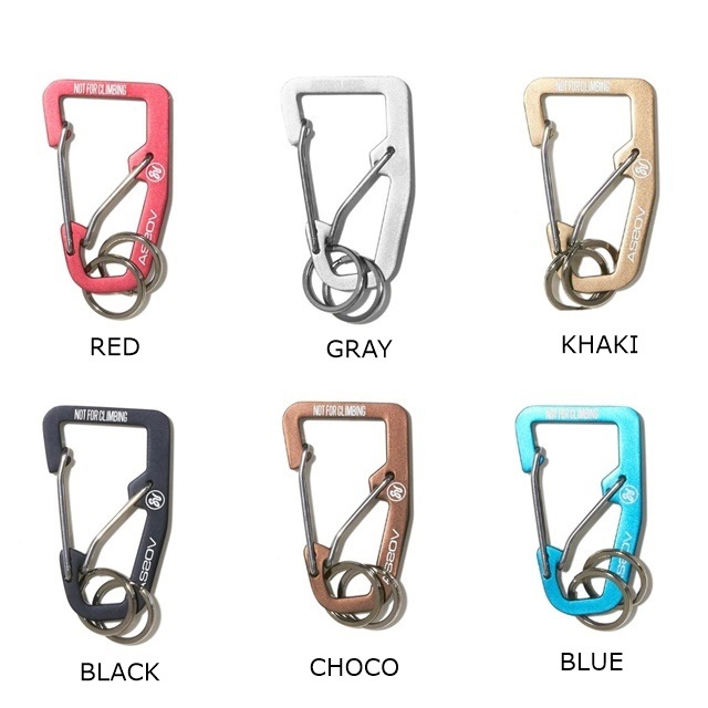 アッソブ AS2OV ダブルカラビナ DOUBLE CARABINER