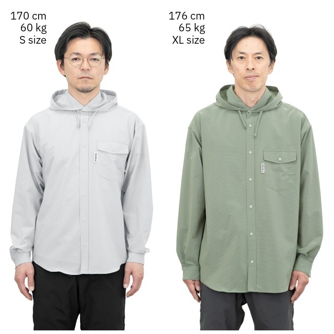 リッジマウンテンギア RIDGE MOUNTAIN GEAR フーデッドロングスリーブ
