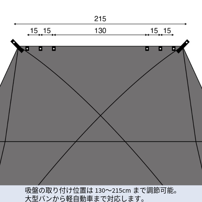 ムラコ MURACO ペネローぺ カーサイドタープ PENELOPE CAR SIDE TARP