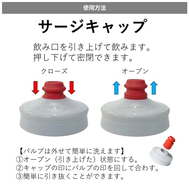 ハイドラパック Hydrapak ブレイカウェイ マック 440ml (2P)