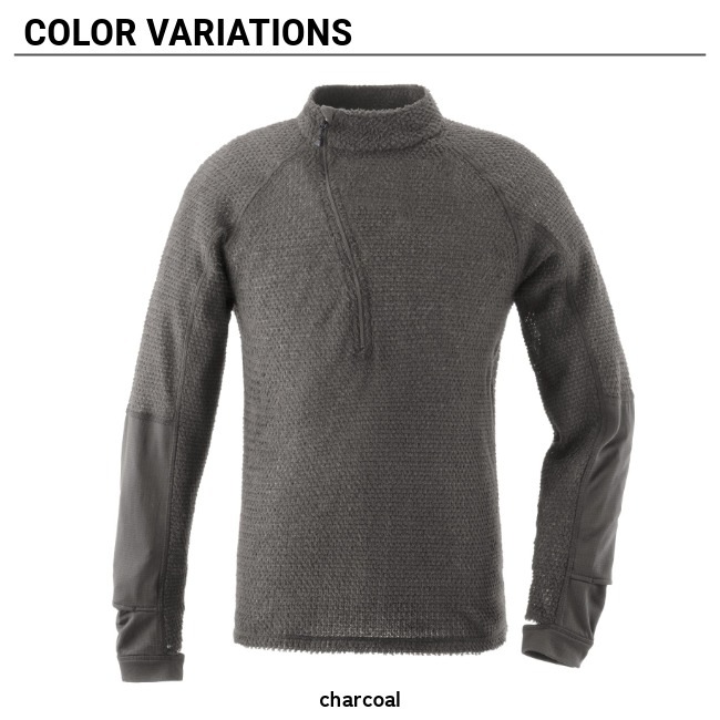 マイルストーン milestone クラウドハーフジップ Cloud Half-Zip MST-025