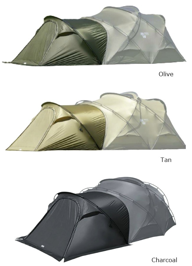 ミニマルワークス シェルターG ベスティビュール オリーブ 新仕様