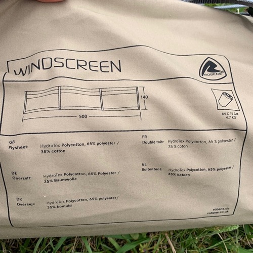 ローベンス ウインドスクリーン Robens Windscreen | GLAGH グラフ