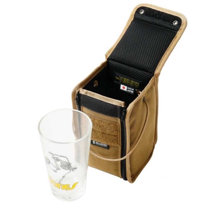 BALLISTICS PINT GLASS CASE ヒルズフィールズド　セット Ballistics PINT GLASS CASE 2 パイントグラスケース 2個収納