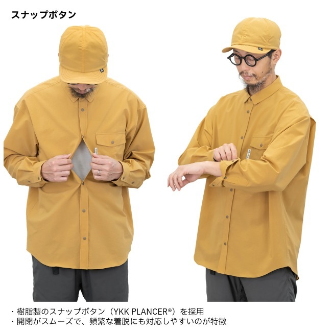 リッジマウンテンギア RIDGE MOUNTAIN GEAR ベーシックロングスリーブ