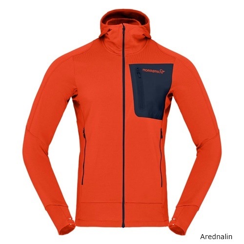 ノローナ NORRONA falketind Power Grid Hood (M) | GLAGH グラフ