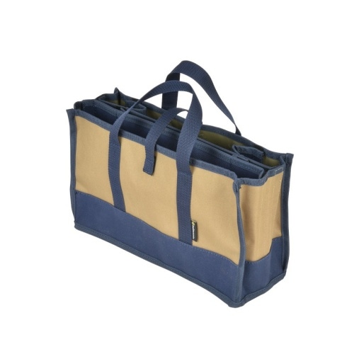 ベルモント Belmont フィールドトートバッグ ベージュ/ブルー BM-384