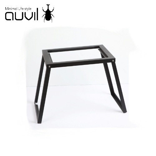 オーヴィル auvil ブラックミニマルチロングテーブル black mini multi long table