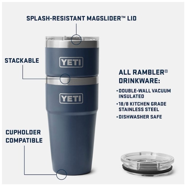 イエティ YETI ランブラー20oz スタッカブルカップ RAMBLER 20 OZ