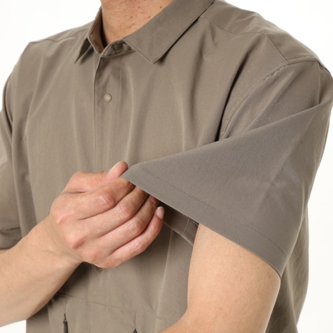 \期間限定20%OFF!/ アクシーズクイン AXESQUIN ショートスリーブ ベンチレーションシャツ 2025 SS VENTILATION SHIRT 2025