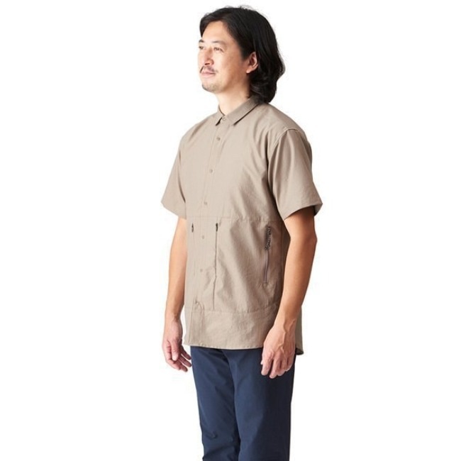 \期間限定20%OFF!/ アクシーズクイン AXESQUIN ショートスリーブ ベンチレーションシャツ 2025 SS VENTILATION SHIRT 2025
