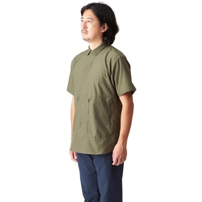 \期間限定20%OFF!/ アクシーズクイン AXESQUIN ショートスリーブ ベンチレーションシャツ 2025 SS VENTILATION SHIRT 2025