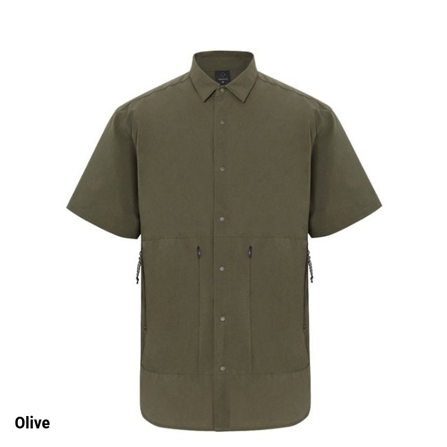 \期間限定20%OFF!/ アクシーズクイン AXESQUIN ショートスリーブ ベンチレーションシャツ 2025 SS VENTILATION SHIRT 2025