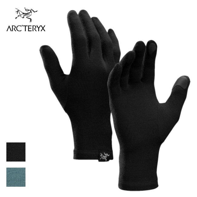 【新品未使用】アークテリクス ゴシックグローブSサイズ　ブラック アークテリクス ARC'TERYX ゴシック グローブ Gothic Glove メリノ
