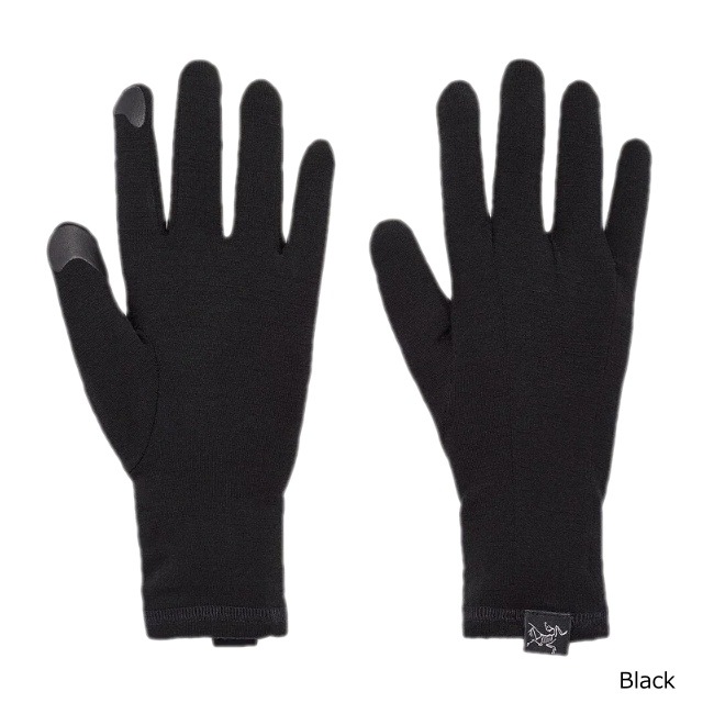ARC'TERYX アークテリクス ゴシック グローブ - Black / S ARC'TERYX（アークテリクス） ゴシックグローブ 2025 秋冬